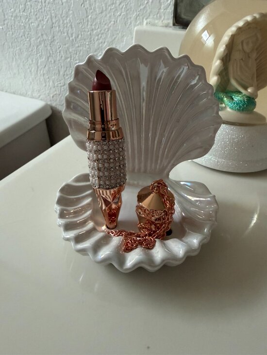 Other - Smiling Hibiscus Rose Gold Lipstick - Luxe Pearlescent Nude